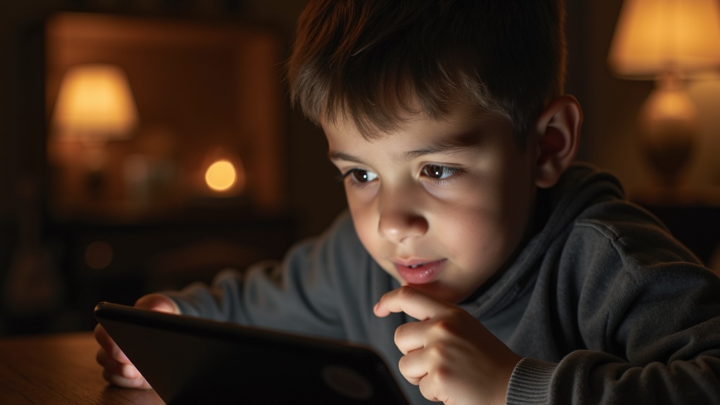 Chico pensando una pregunta